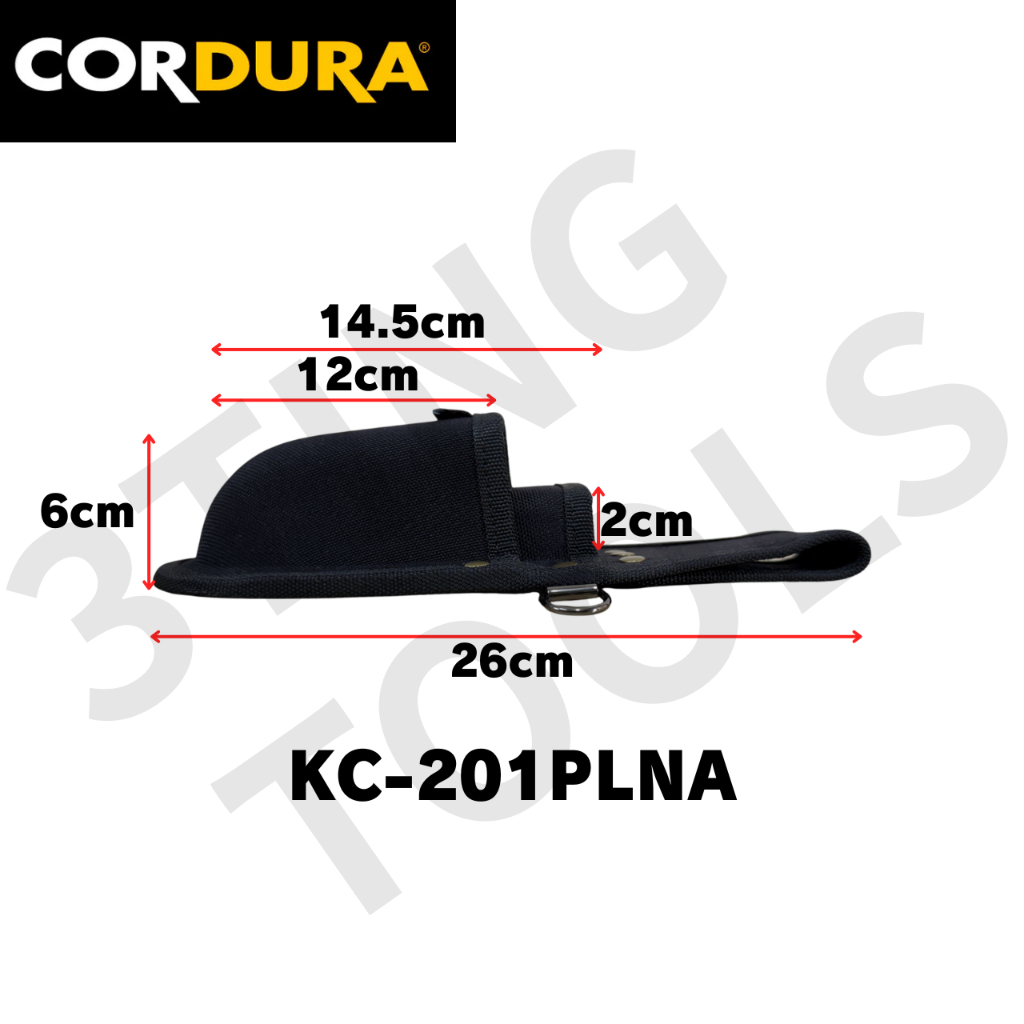 山町3Ting CORDURA 鉗袋 鉗套 2P KC-201PLNA:圖片 2