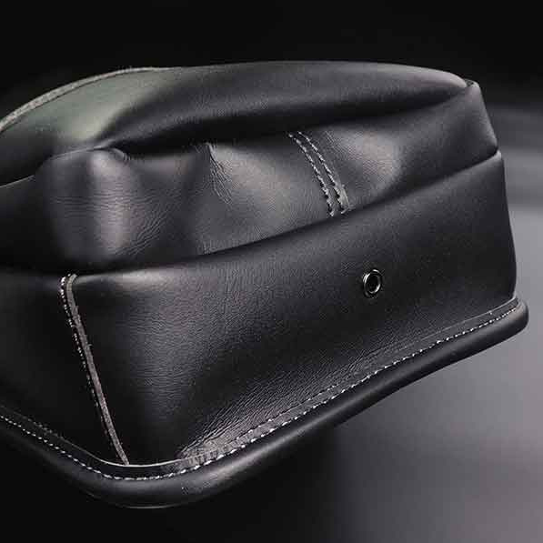 FUJIYA 富士箭 黑金系列 輕量PU皮革 三層 工具袋 AB-23BG:圖片 8